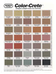 Concrete Color Chart